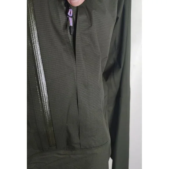 Marmot Jacket L Bantamweight Anorak Packable Green Lihtweight Waterproof - Picture 8 of 14